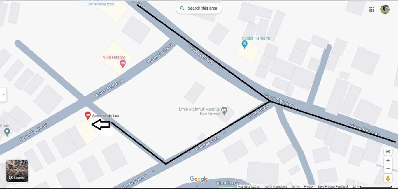 Lux Ohrid Apartment Ngoại thất bức ảnh